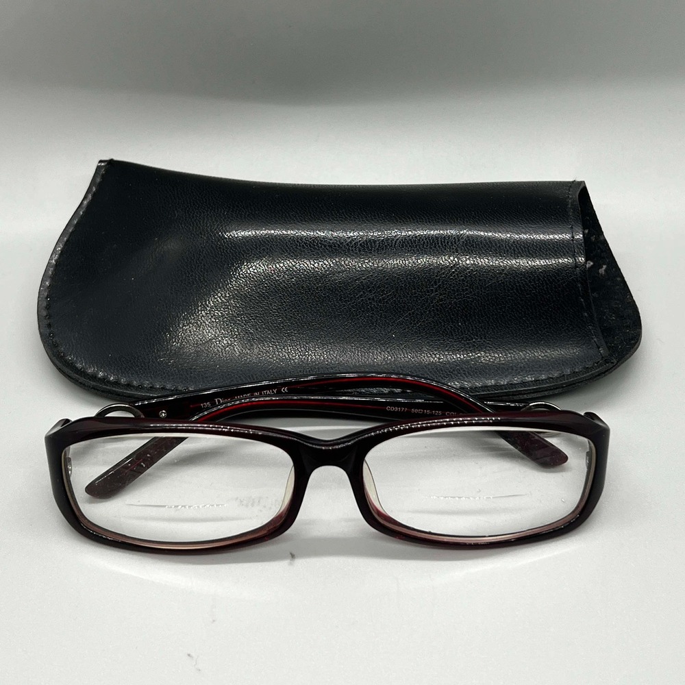 Christian Dior Eyeglasse Frames CD3177 Color 5 Frame Eyewear 50-15-125 HTF RARE‎